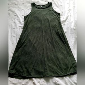 Old Navy Hunter Green Tank Dress. Size Large.